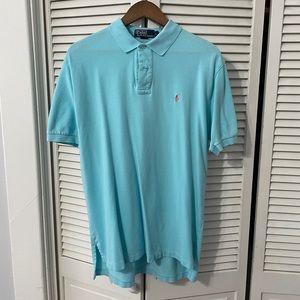 Turquoise blue polo by Ralph Lauren Polo